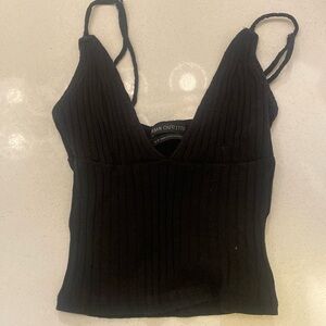 UO black ribbed tank